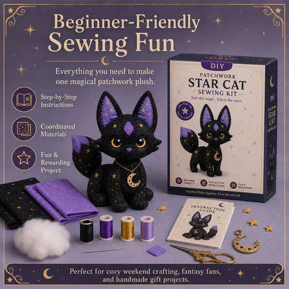 ✨ Christmas Magic Patchwork Fairy DIY Kit