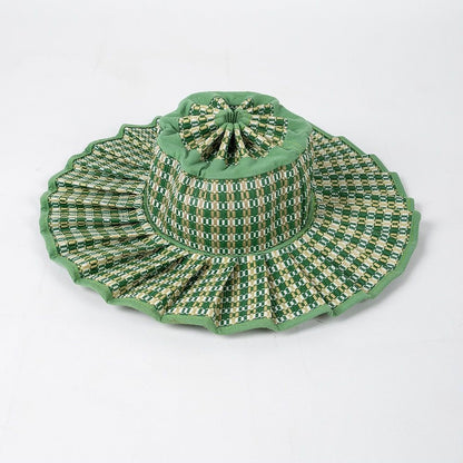 Foldable Wide Brim Sun Hat-Packable • Lightweight • UV Protection • Travel Ready☀️🏖️