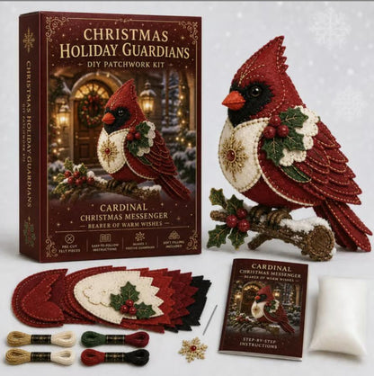 ✨ Christmas Magic Patchwork Fairy DIY Kit