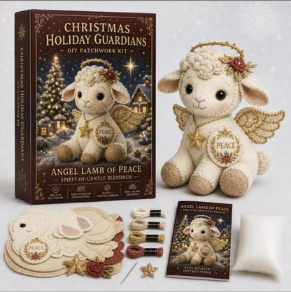 ✨ Christmas Magic Patchwork Fairy DIY Kit