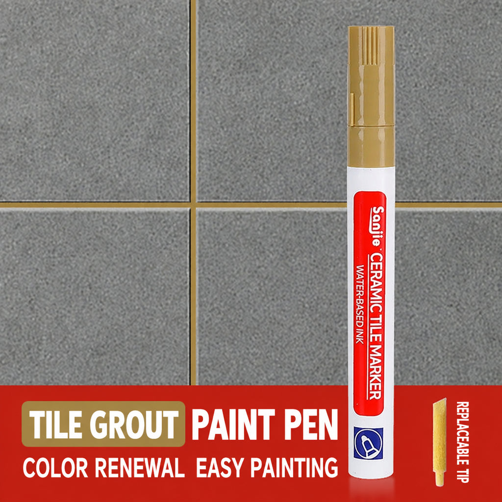 ⏰Last day!!!🔥12-Color Anti-Mold and Waterproof Tile Grout Pen