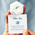 🌙✨ Star & Moon Ring – Meaningful Mother Daughter Gift💖🎁✨