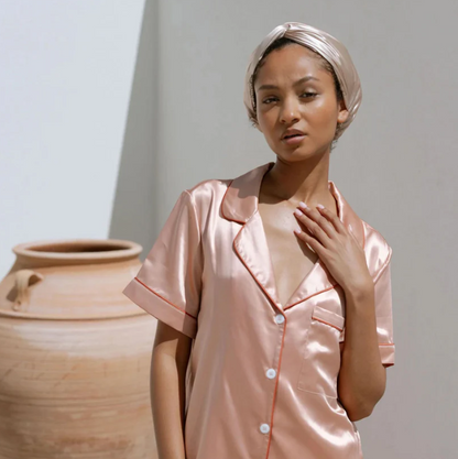 Overnight Hair-Repair Mulberry Silk Bonnet