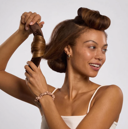 Heatless Blowout Rods, 4 Rod Set + FREE Silk Hair Scarf