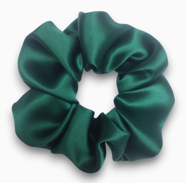 Large Anti-Crease Mulberry Silk Scrunchie
