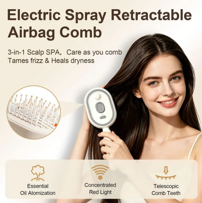 Electric Spray Air Cushion Massage Comb