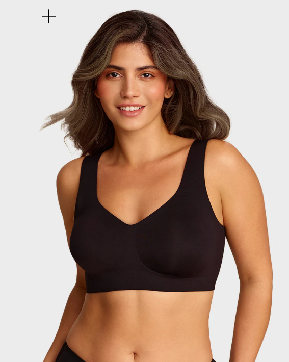 Lifting Wire-Free Antibacterial Jelly Bra