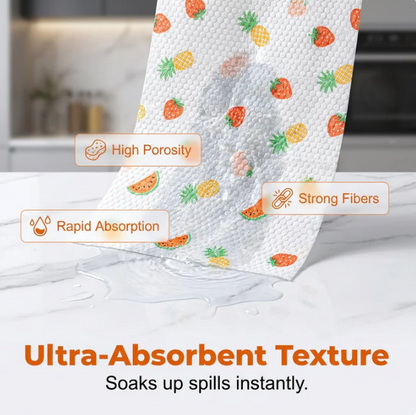 Per Roll Reusable  Cleaning Lazy Rags