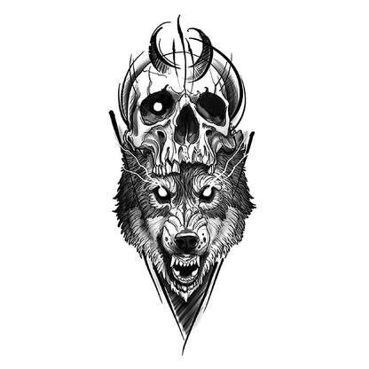 Waterproof Half Sleeve Temporary Tattoos – Realistic Full Coverage Fake Tattoos for Men & Women