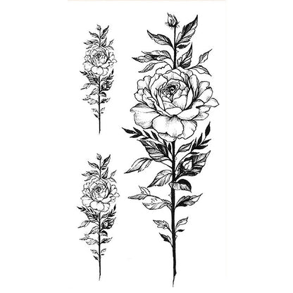 Waterproof Half Sleeve Temporary Tattoos – Realistic Full Coverage Fake Tattoos for Men & Women