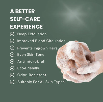 Exfoliating Net Sponge(100% Authentic African )