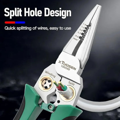 📣 53% OFF Today!🔥HOT SALE⚡8in1 Wire Stripper Twister for Cutting and Pulling Wires
