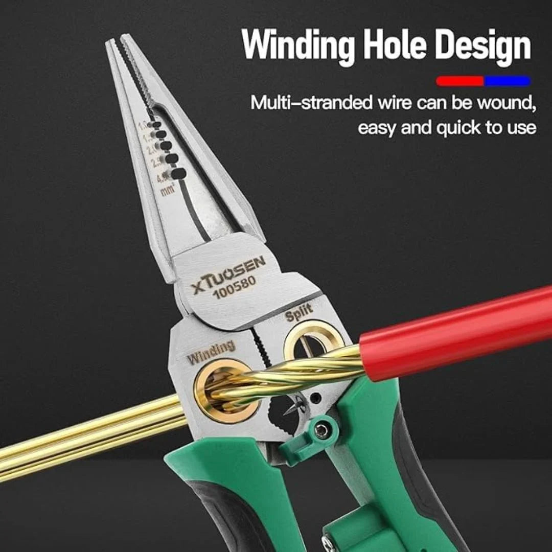 📣 53% OFF Today!🔥HOT SALE⚡8in1 Wire Stripper Twister for Cutting and Pulling Wires