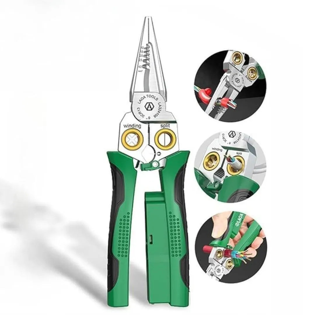 📣 53% OFF Today!🔥HOT SALE⚡8in1 Wire Stripper Twister for Cutting and Pulling Wires