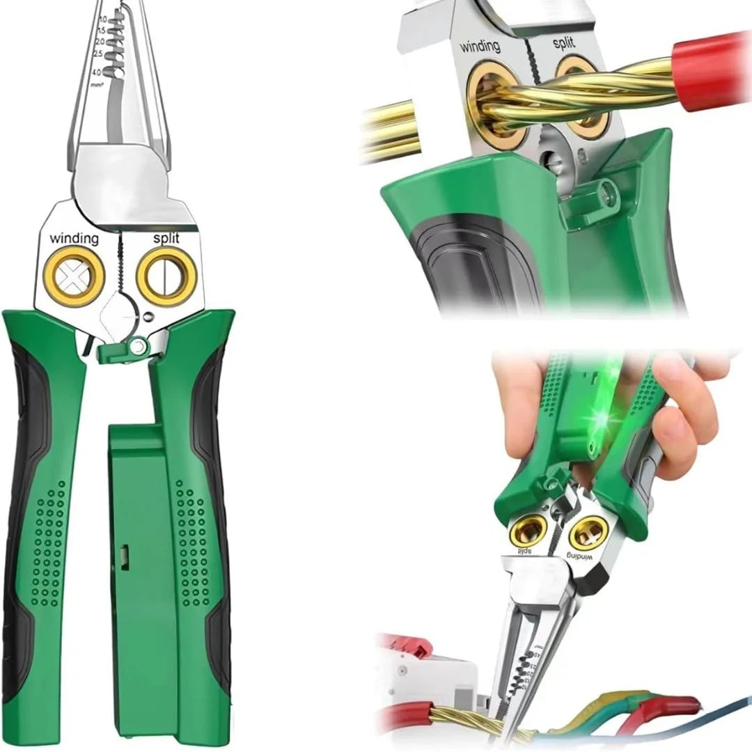 📣 53% OFF Today!🔥HOT SALE⚡8in1 Wire Stripper Twister for Cutting and Pulling Wires