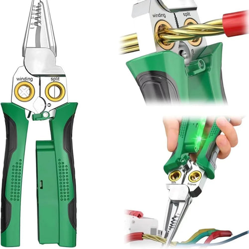 📣 53% OFF Today!🔥HOT SALE⚡8in1 Wire Stripper Twister for Cutting and Pulling Wires