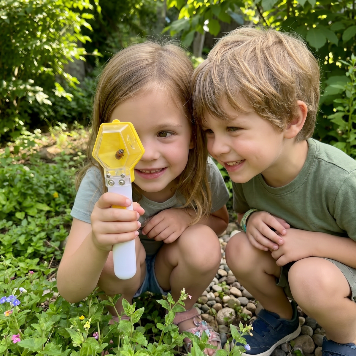 🐞🔍 Kids Bug Catcher with 6X Magnifier – Explore, Discover & Learn Outdoors! 🌿✨