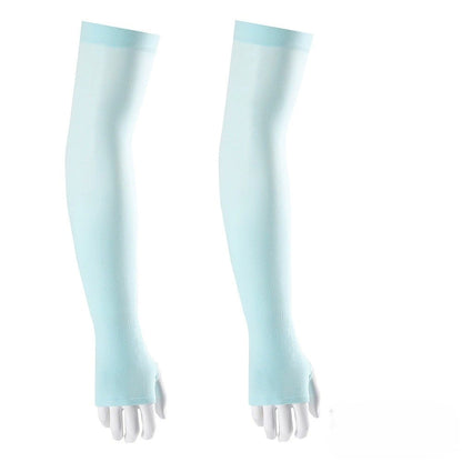 ☀️ UPF 50+ Cooling UV Arm Sleeves 🧊 | High Stretch Compression Fabric | Anti-UV Breathable Sleeves for Men Women