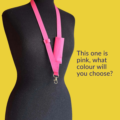 🔥LAST DAY 50% OFF - 👩‍🏫NEW UPGRADED Plain Fabric Pen Lanyards