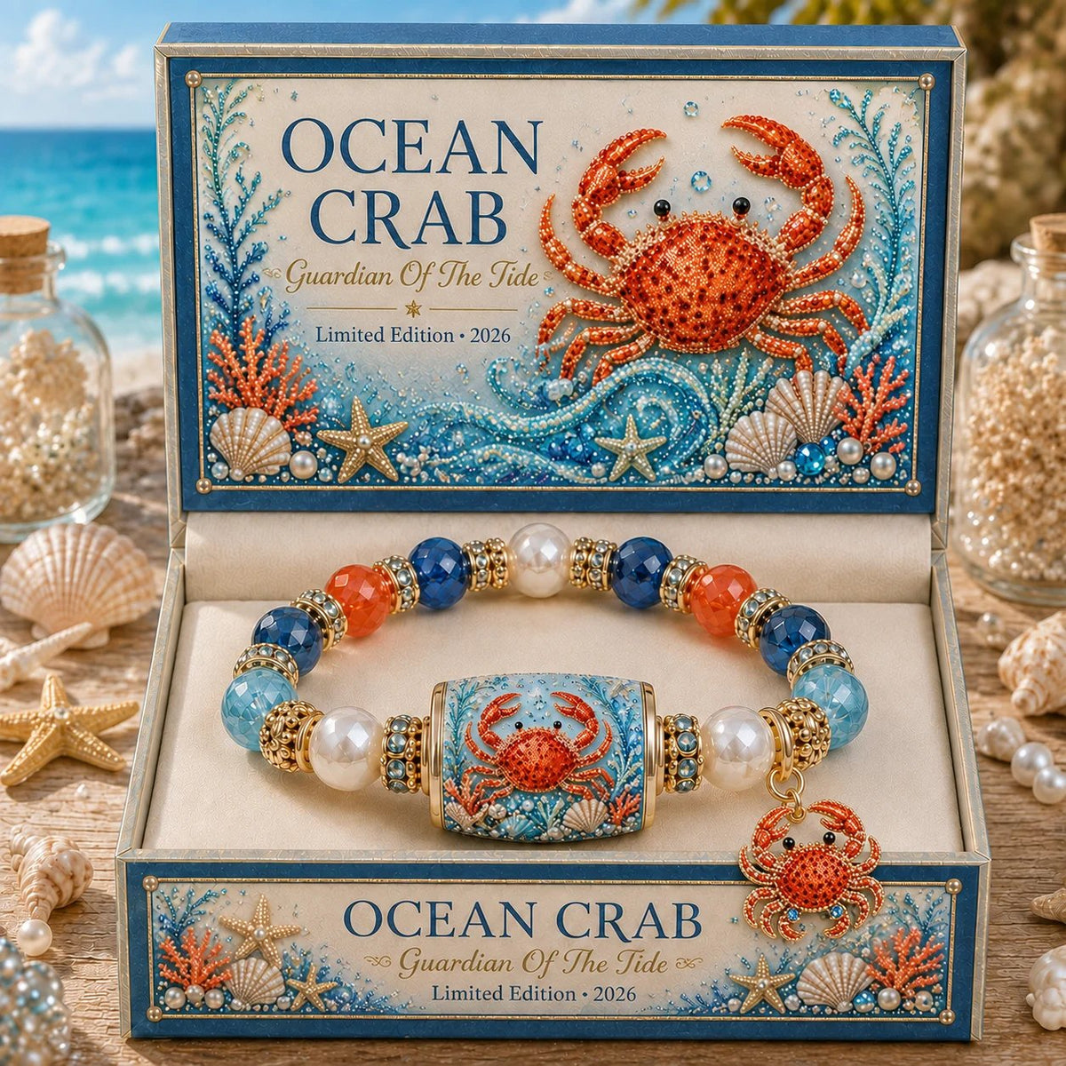 💥Last Day 49% OFF – 🌊 Ocean Guardian Collection Bracelet — Limited Edition 2026