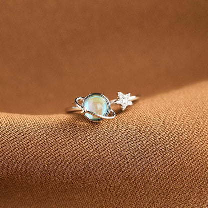 🌙✨ Star & Moon Ring – Meaningful Mother Daughter Gift💖🎁✨