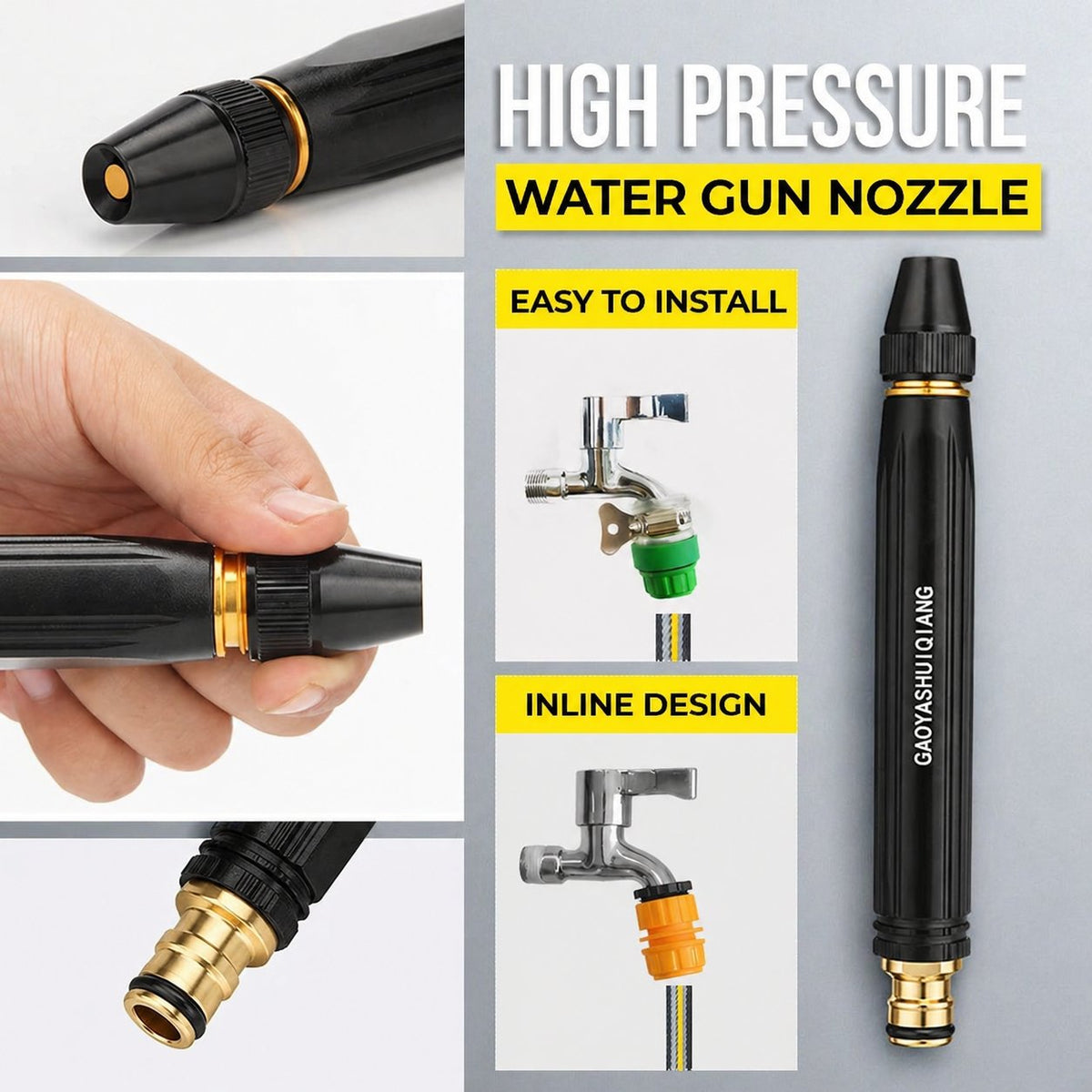💥LAST DAY SALE 50% OFF💥💞50K+ SOLD!🛡️🚿 High-Pressure Water Gun