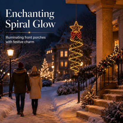 🎄Christmas Magic Spiral Hanging LED Light Collection