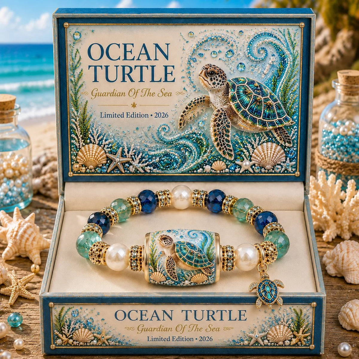 💥Last Day 49% OFF – 🌊 Ocean Guardian Collection Bracelet — Limited Edition 2026
