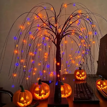 🎃Haunted Weeping Tree LED Lights🎃 Creepy Halloween Decoration 👻✨