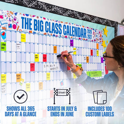 🔥 Back-to-School Sale — 49% OFF Today! 💥📅 The Big Class Calendar - Academic Year 2026-2027 🔥