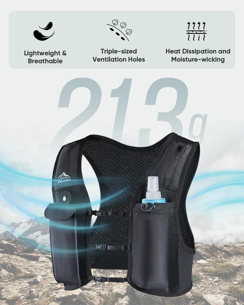Hydration Vest – Fuel Your Long Run, Hands‐Free 🏃‍♂️💧