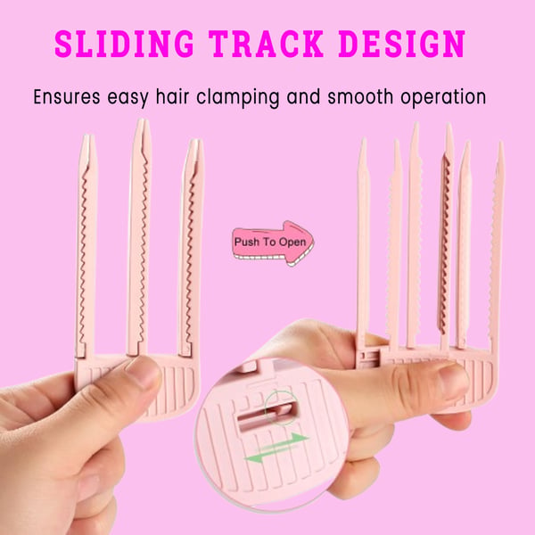 3/6 Teeth High Crown Volumizing Hair Clip | Volumizing Crown Clip