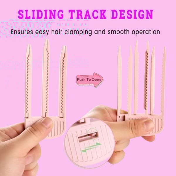 3/6 Teeth High Crown Volumizing Hair Clip | Volumizing Crown Clip