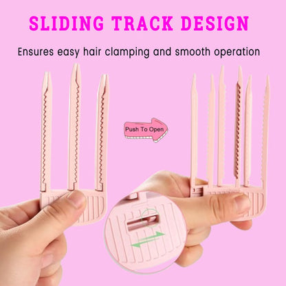 3/6 Teeth High Crown Volumizing Hair Clip | Volumizing Crown Clip