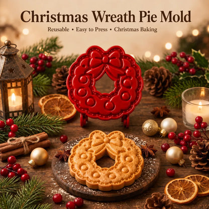 🎃🎄8-Piece Holiday Hand-Press Pastry Molds Cookie Pie Baking Tools🥧✨