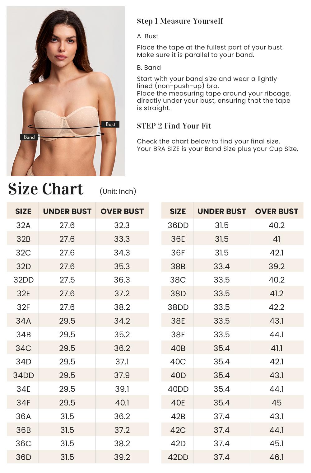 Elegant Lace Strapless Demi Balconette Underwire Bra