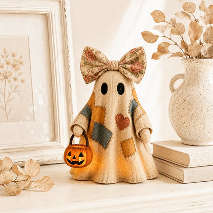 🏆Limited Time Sale 49% OFF🍂👻 Lighted Vintage Patchwork Ghost
