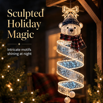 🎄Christmas Magic Spiral Hanging LED Light Collection
