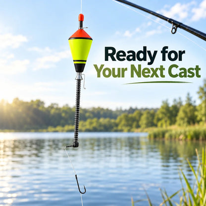 ⭐🎣 Spring-Loaded Fishing Float – Adjustable Sensitivity for More Responsive Fishing! 🐟🌊✨