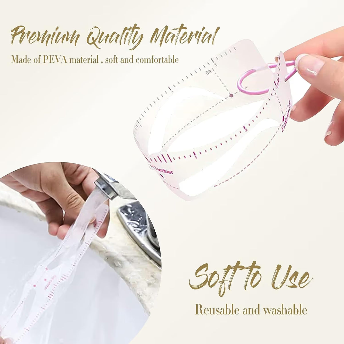 🔥 Last Day 50% OFF✨-✨ 14-Piece Reusable Eyebrow Stencil Kit for Quick, Easy & Perfect-Looking Brows 💕