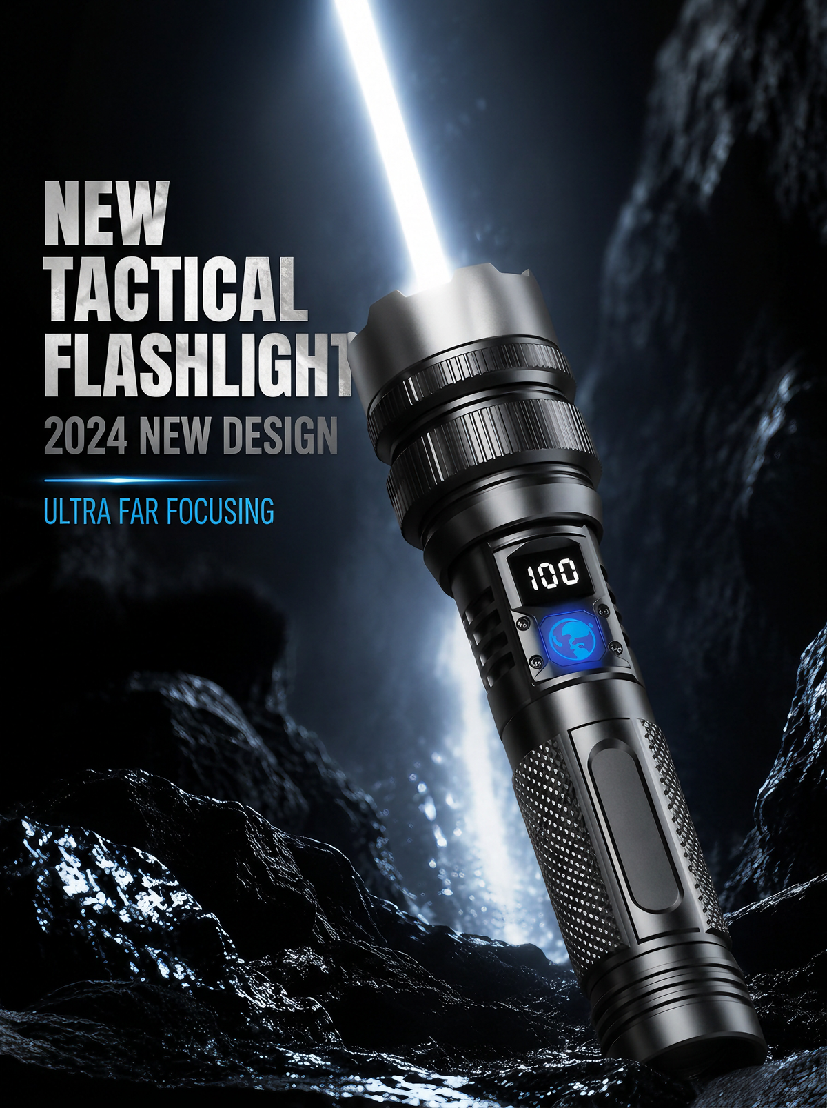 🔥LAST DAY 50% OFF🔦⚡ High-Power Flashlight – Bright Beam, Compact Design & Reliable Illumination Anywhere! 🌙✨