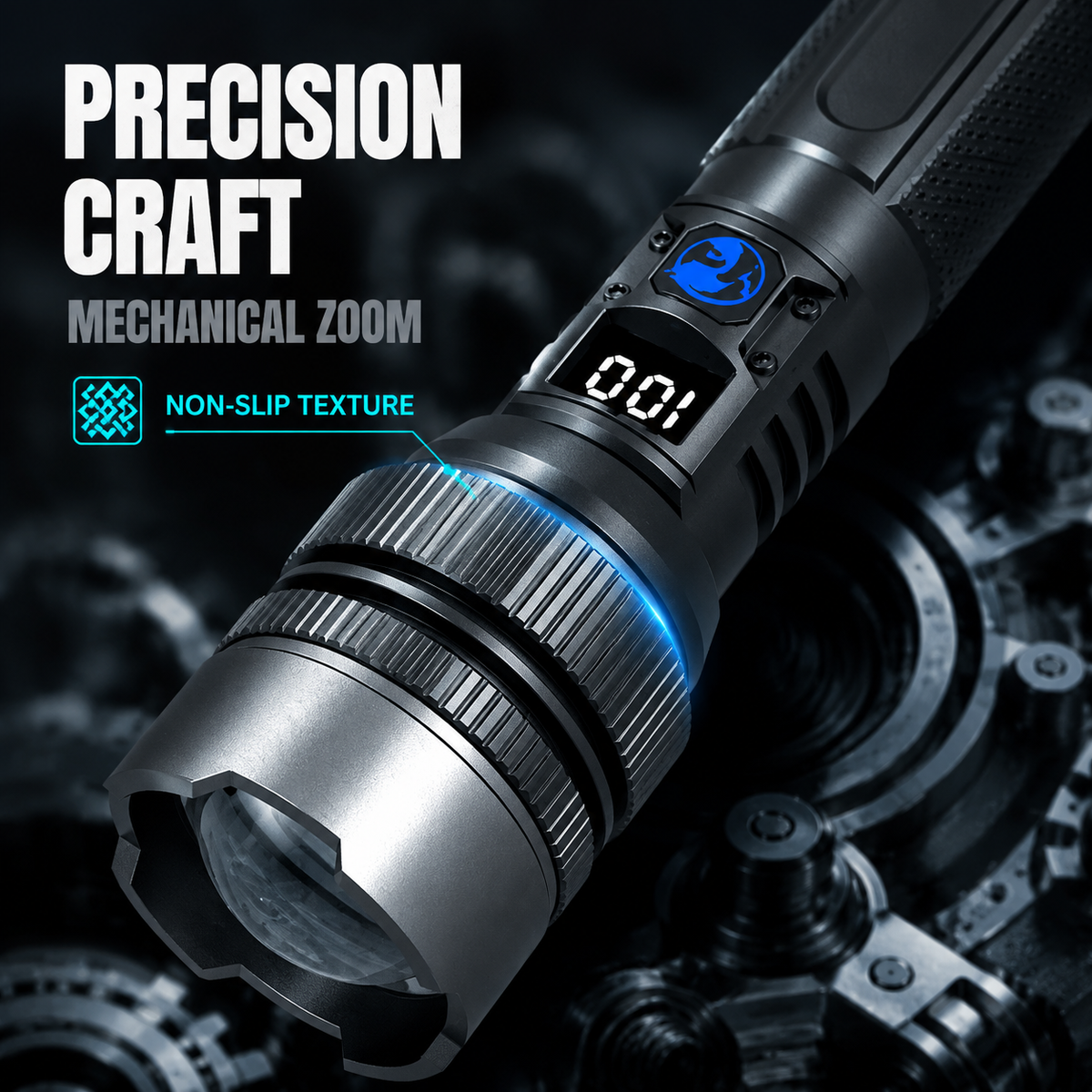 🔥LAST DAY 50% OFF🔦⚡ High-Power Flashlight – Bright Beam, Compact Design & Reliable Illumination Anywhere! 🌙✨