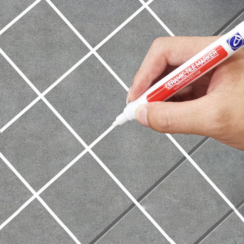 ⏰Last day!!!🔥12-Color Anti-Mold and Waterproof Tile Grout Pen
