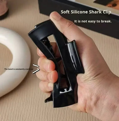 Soft Silicone Hair Claw Clip