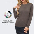 2026 Women Spring Fashion Wool Blend Sweater