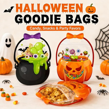 Halloween Plastic Goodie Bags