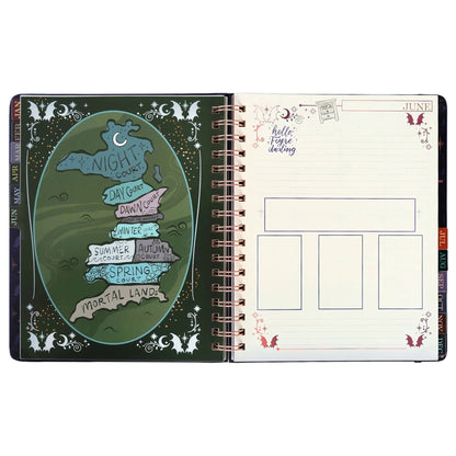 🔥HOT SALE 49% OFF🌙 A Court of Thorns and Roses: Velaris 2027 Weekly Planner ✨ Officially Licensed Fantasy Organizer