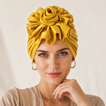 Luxury Silk Hair Turban – Style Meets Protection, Anytime