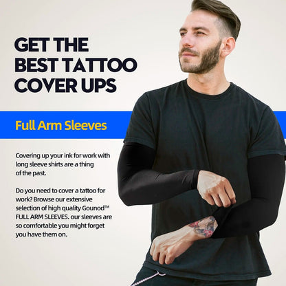 ☀️ UPF 50+ Cooling UV Arm Sleeves 🧊 | High Stretch Compression Fabric | Anti-UV Breathable Sleeves for Men Women