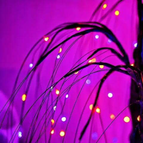 🎃Haunted Weeping Tree LED Lights🎃 Creepy Halloween Decoration 👻✨